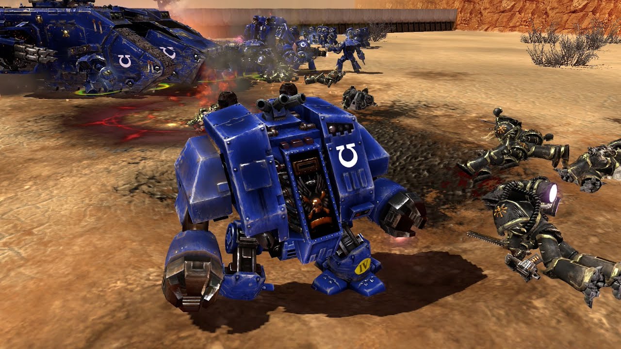 Ultramarines vs Black Legion - Astartes Mod - Warhammer 40K Dawn Of War 2 Retribution