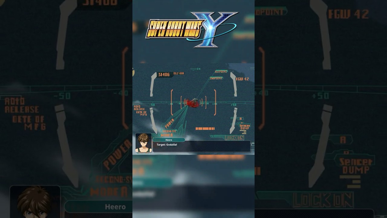 TARGET: GODZILLA! #srwy #srw #superrobotwars