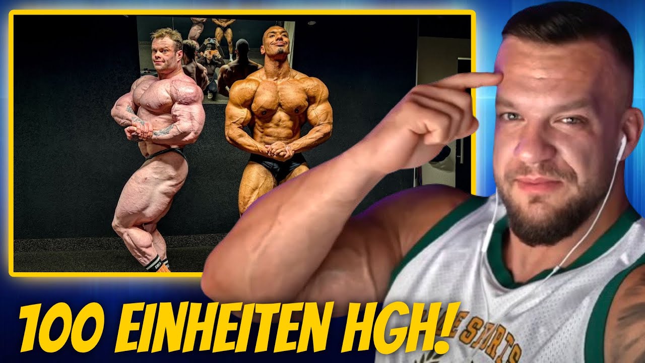 Er knallt sich jeden Tag 100 Einheiten WACHSTUMSHORMONE! Larry Wheels Live Reaktion William Niewiara