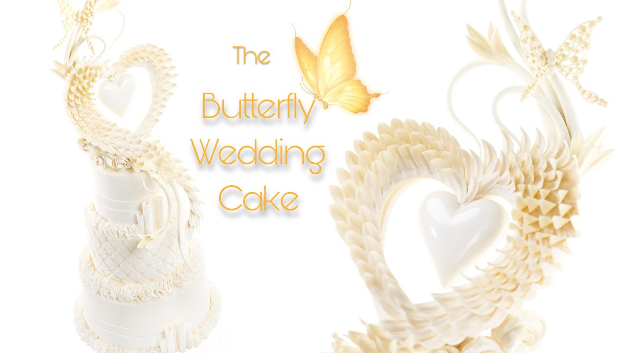 Wedding cake butterfly!