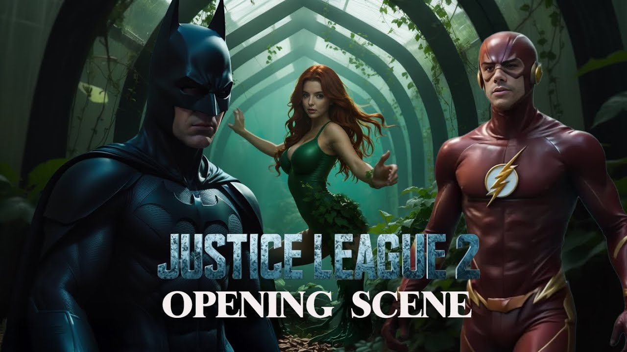 Batman and Flash vs Poison Ivy - Justice League 2