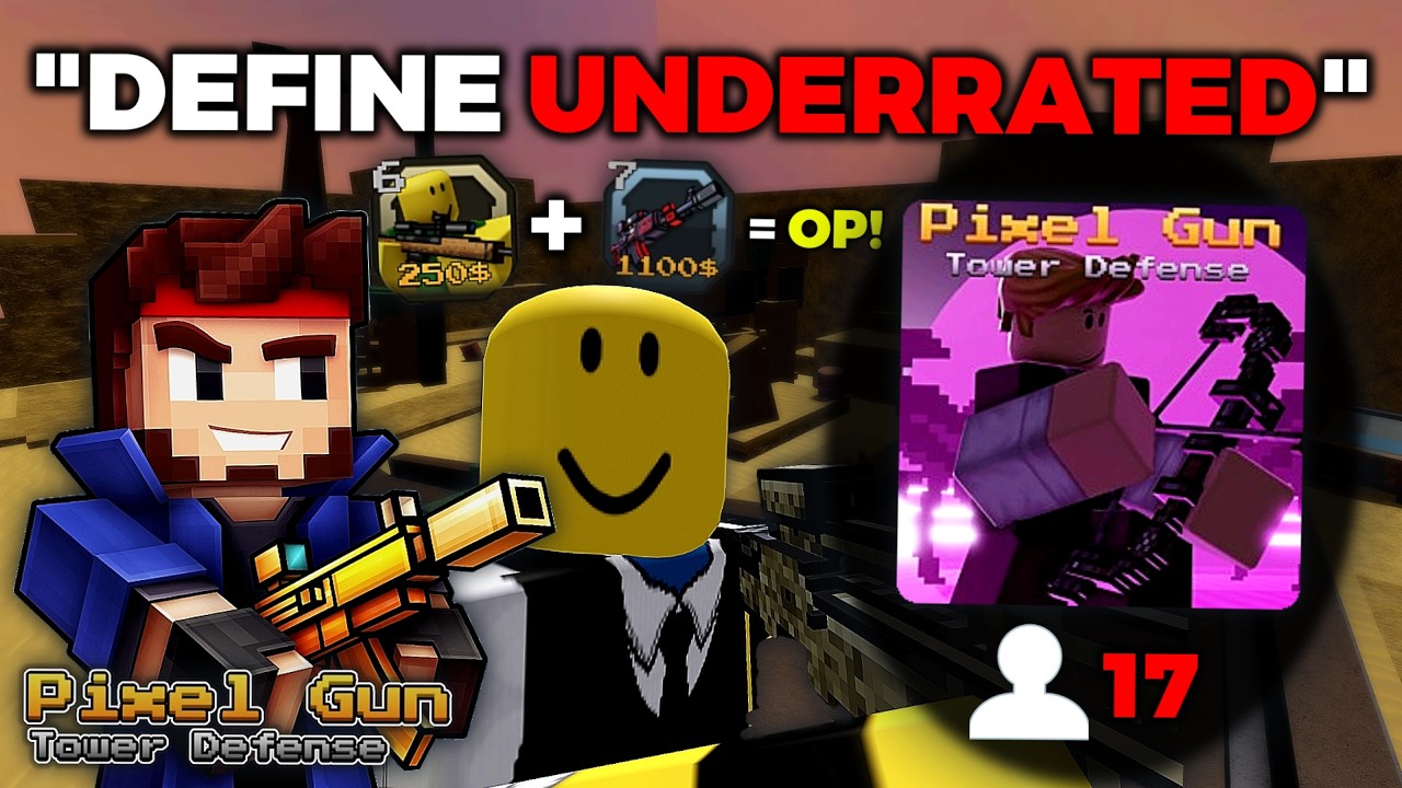 How Pixel Gun TD PERFECTED The Tower Defense Genre, Yet Nobody Saw. (Roblox)