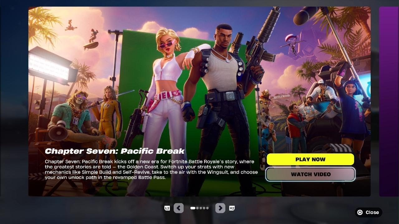 CHAPTER 7: PACIFIC BREAK CUTSCENE Fortnite