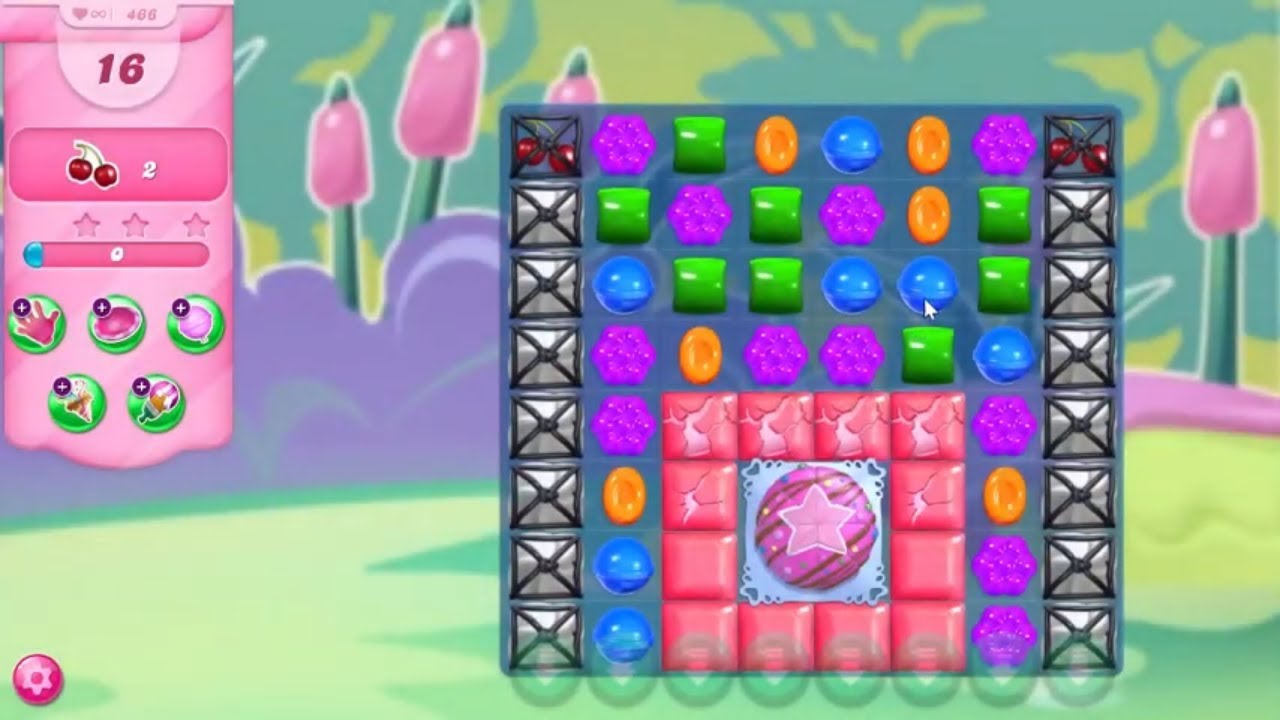Candy Crush Saga LEVEL 466 NO BOOSTERS (new version)