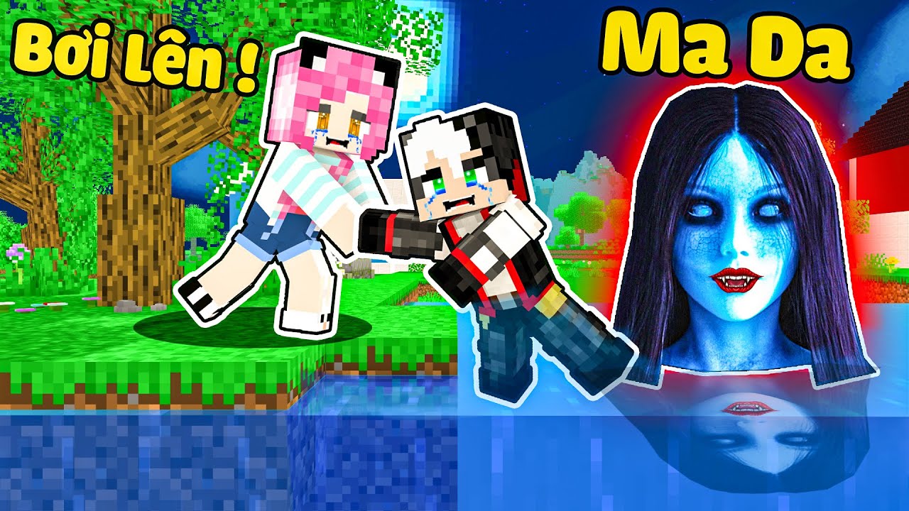 MỀU THỬ THÁCH 24 GIỜ TIÊU DIỆT MA DA TRONG MINECRAFT*REDHOOD PHÁT HIỆN MA NƯỚC TRONG LÀNG PIRATE