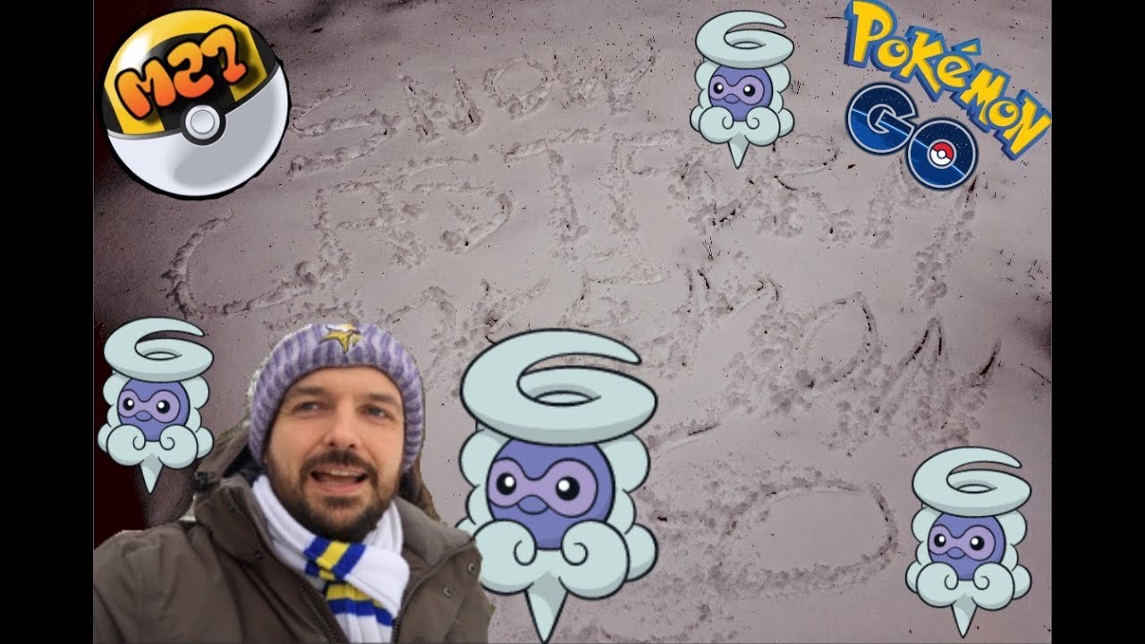 SNOWY CASTFORM WINTER HUNTING IN POK&Eacute;MON GO