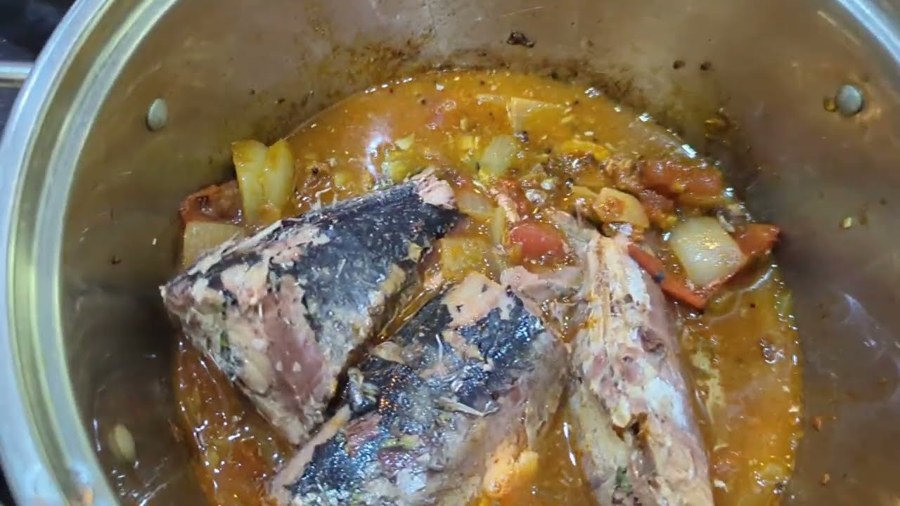 Tin Fish Curry (Mackerel Fish Curry), Quick, Easy, Tamil Style Fish