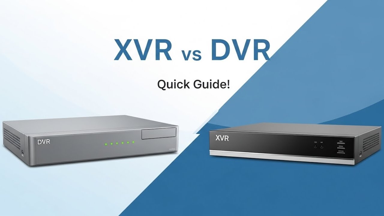 XVR vs DVR | Qual &egrave; la differenza? Spiegata in 60 secondi