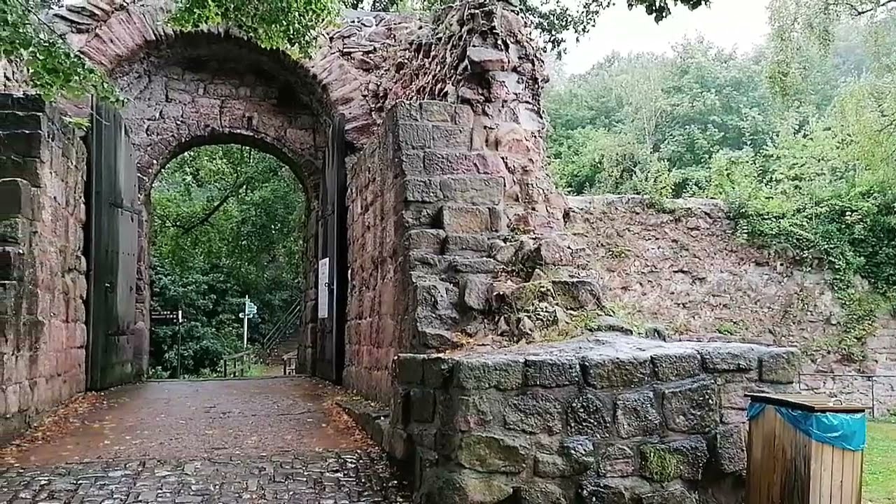 Die Unterburg - Ruine der Reichsburg Kyffhausen