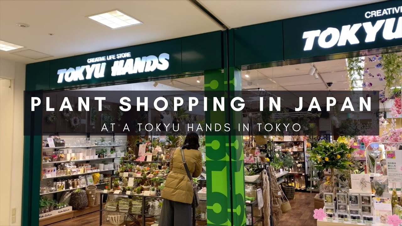 Houseplant Shopping in Tokyo, Japan | Plants in Japan Series | Ep 73