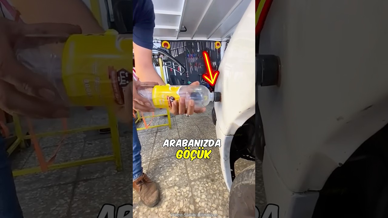 Evde Araba G&ouml;&ccedil;&uuml;k D&uuml;zeltme İşlemi🚗🧠