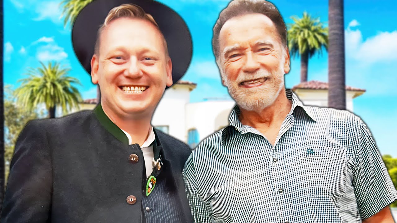 Ich war Zuhause bei Arnold Schwarzenegger in L.A. 😱🇺🇸