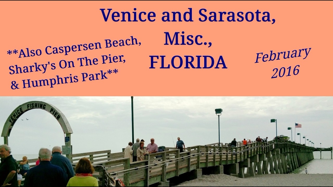 Florida Venice (Sharky's On The Pier,  Caspersen Beach, Humphris Park & Misc) and Sarasota Misc 2016