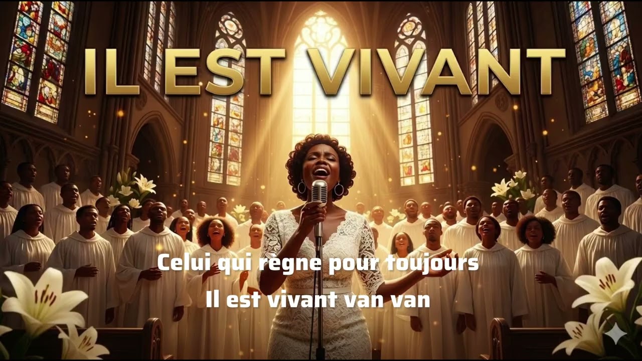 Il est vivant - Gospel music ( Officielle Vidéo Lyric) 