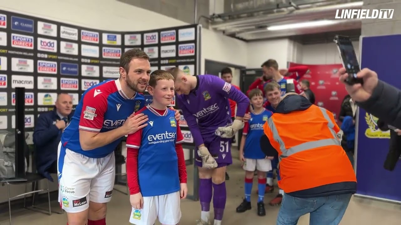 Behind The Scenes | Linfield 4-2 Warrenpoint Town