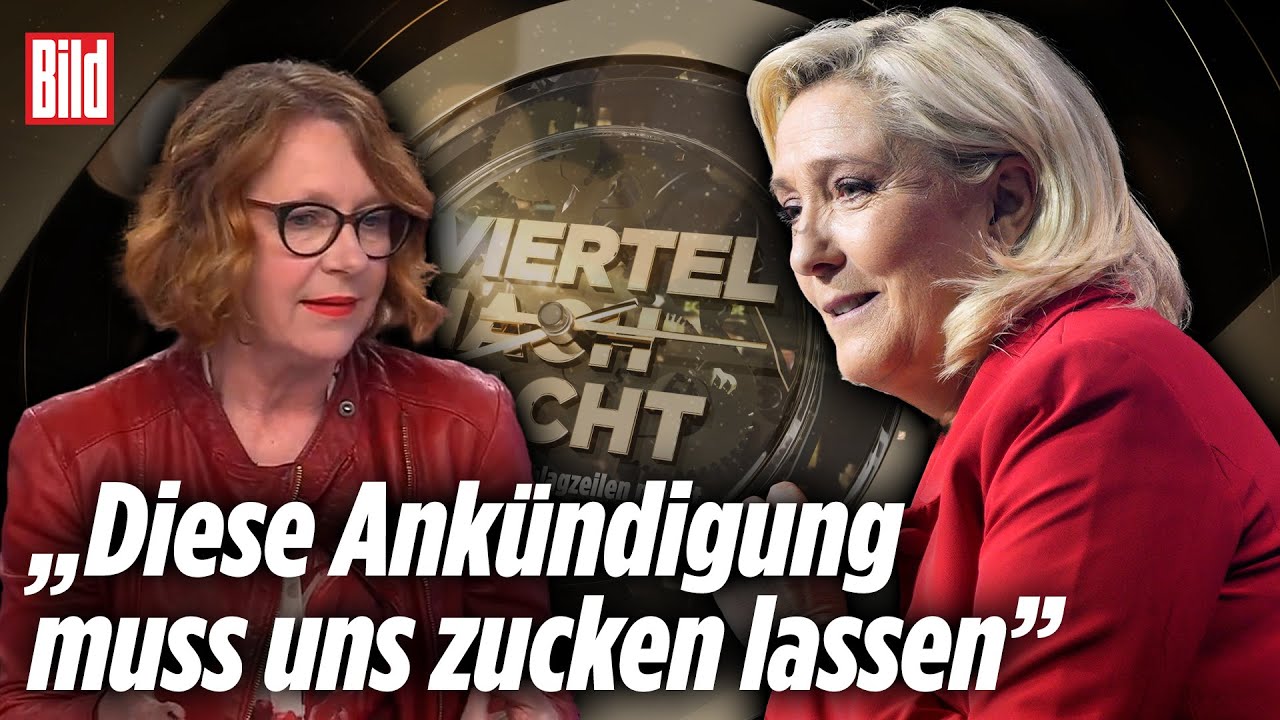 Le Pen will „deutsch-französische Scheidung” | Ulrike Guérot in Viertel nach Acht