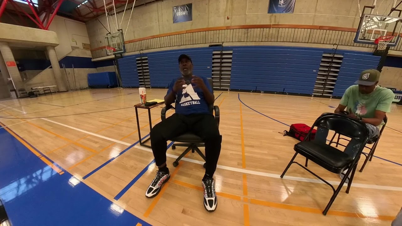 Zeality Channel Host Nick Austin Talking With Gary Payton About His Teams Progress in Training Camp