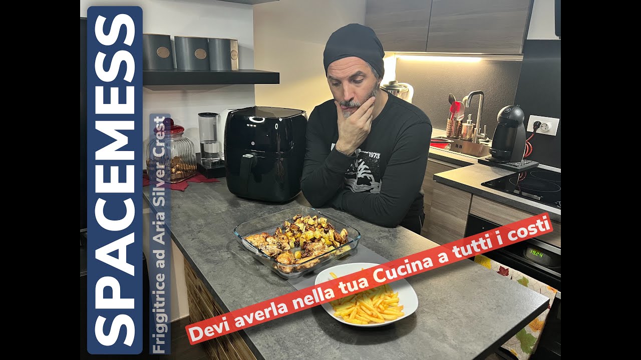Friggitrice ad ARIA Silver Crest, devi assolutamente averla nella Tua Cucina