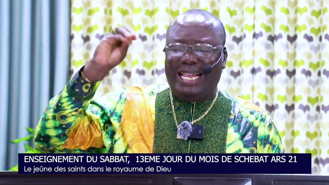 ENSEIGNEMENT DU SABBAT,  13EME JOUR DU MOIS DE SCHEBAT ARS 21