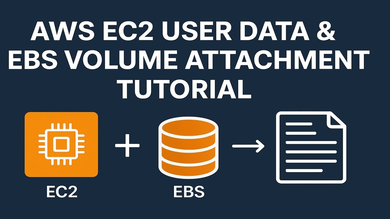 AWS EC2 User Data & EBS Volume Attachment Tutorial | Bangla