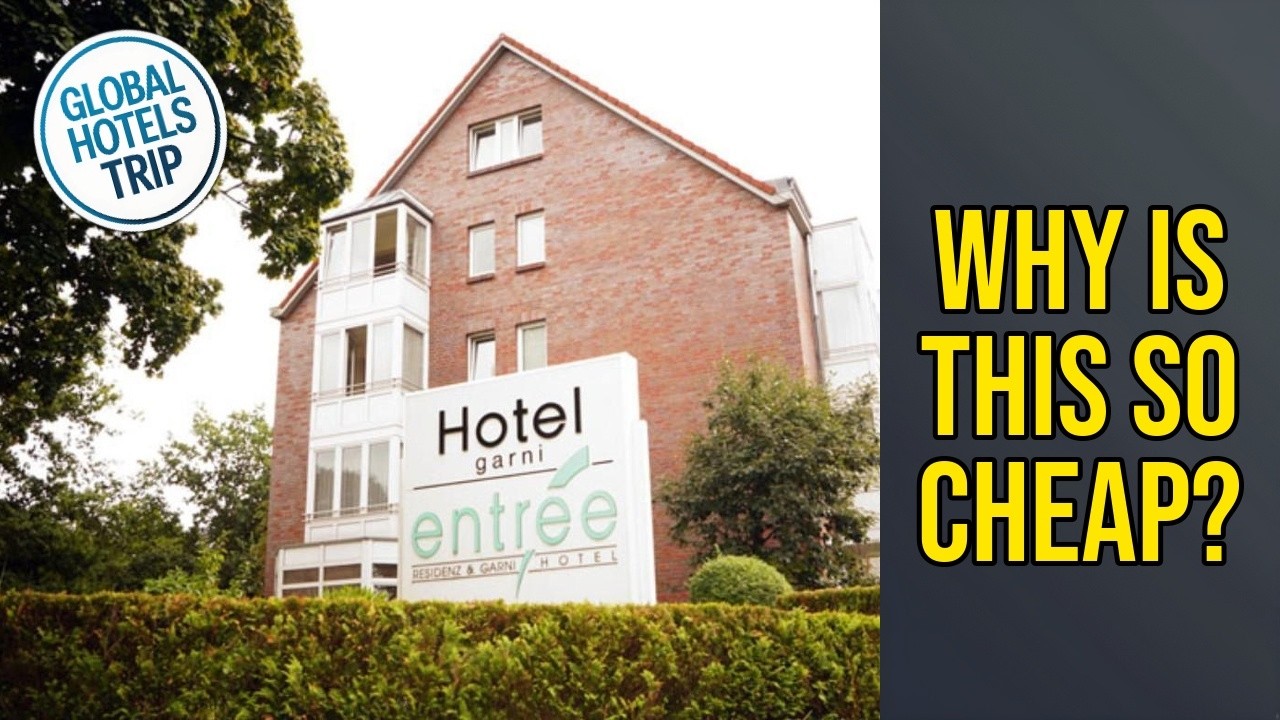 Entree Hotel Gross Borstel Garni - Why Is This So Cheap? | Hamburg, Germany🌟