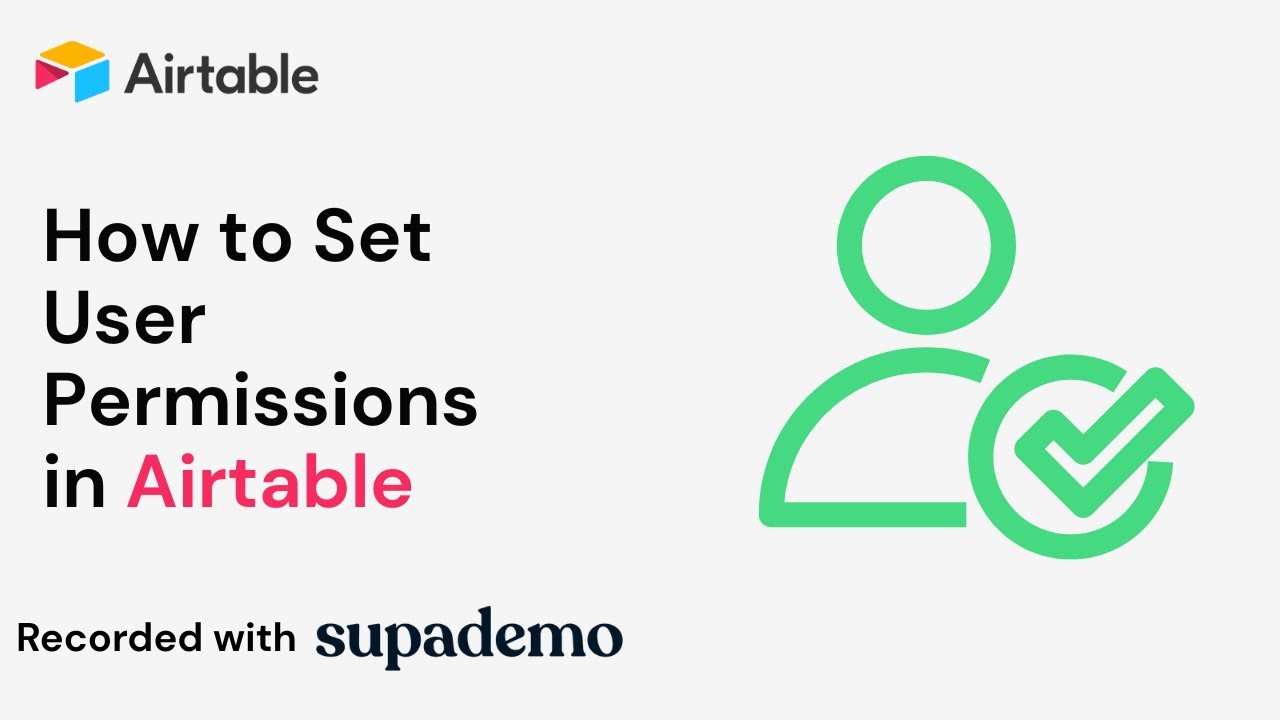 How to Set User Permissions in Airtable