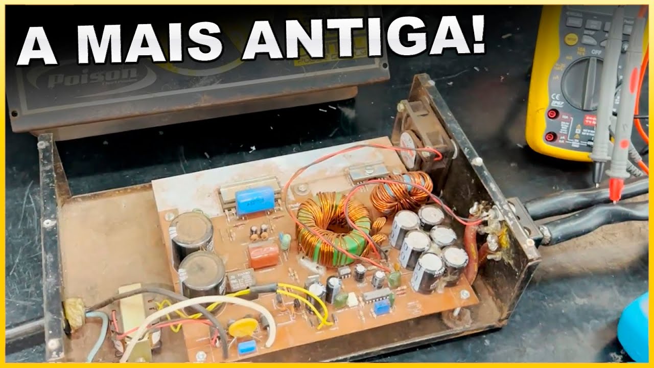 FONTE RELÍQUIA! Testei uma USINA de 2006! Será que era RAIZ?