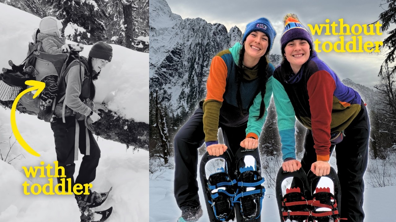Attempting to Snowshoe AGAIN (but without my toddler)