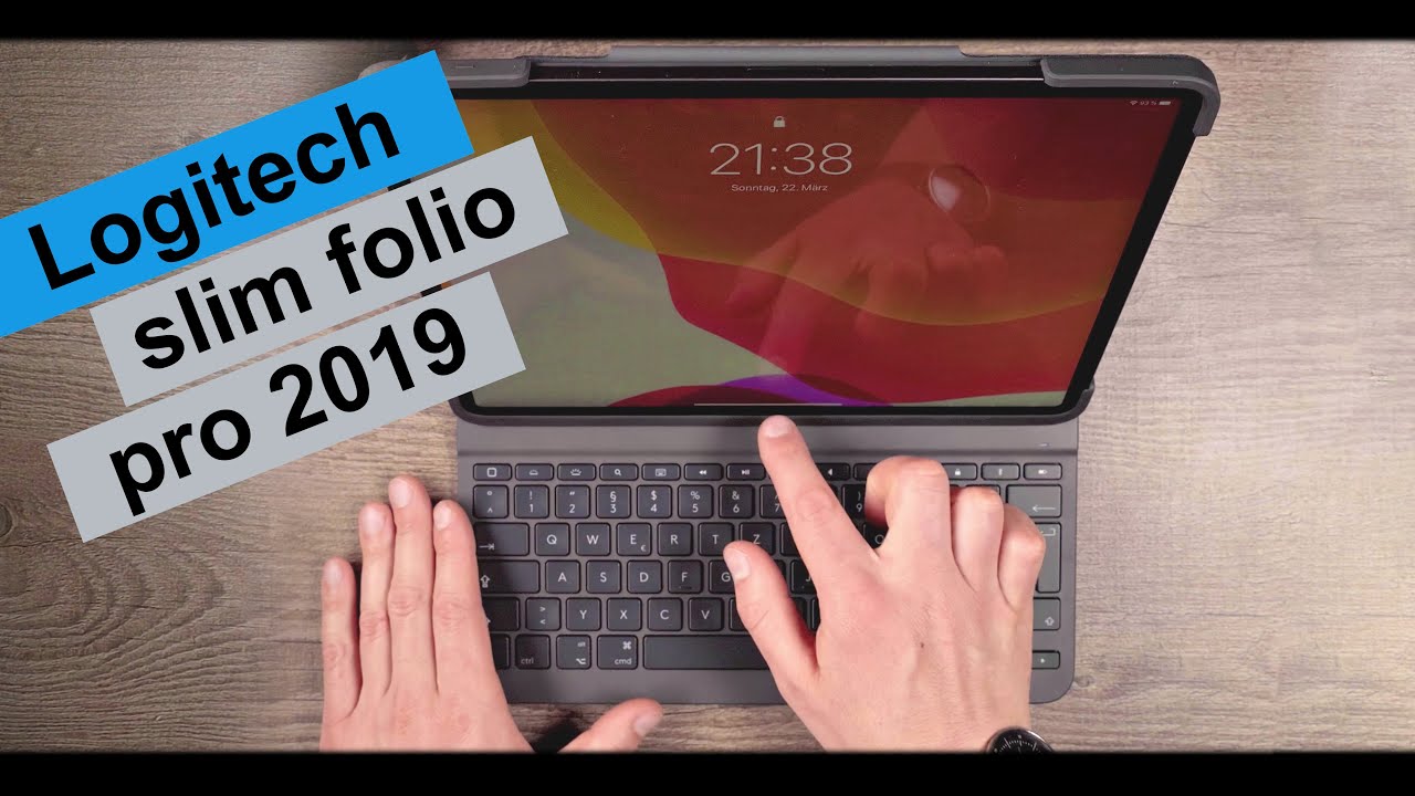 Logitech  SLIM FOLIO PRO    |  2019  |  IPAD PRO 12.9 |  IPAD PRO 2018