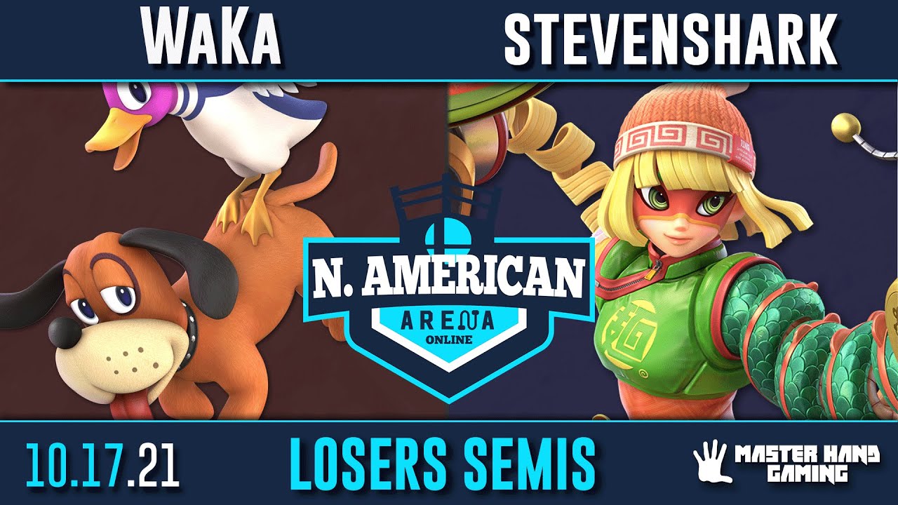 NA Arena Online 2 - WaKa (Duck Hunt) Vs. stevenshark (Min Min) - L Semifinals