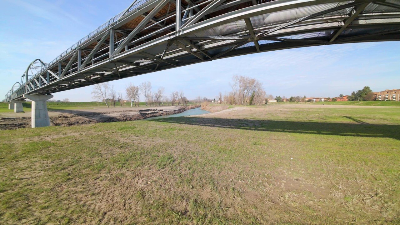 Cinematic and freestyle light... Cinelog30 V3 - Bridge on Fiume Reno