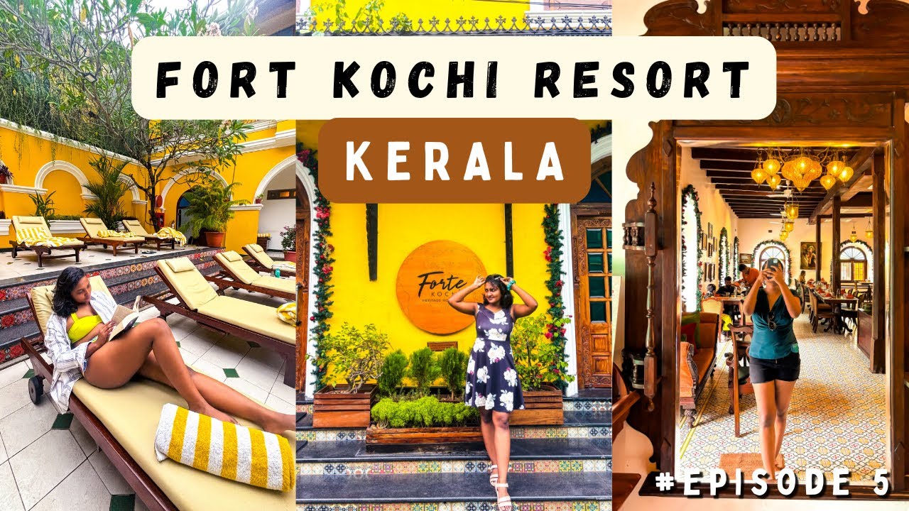 24 Hours Inside Kochi's Most Beautiful Heritage Resort | Kerala Vlog 5 | Exploring Fort Kochi