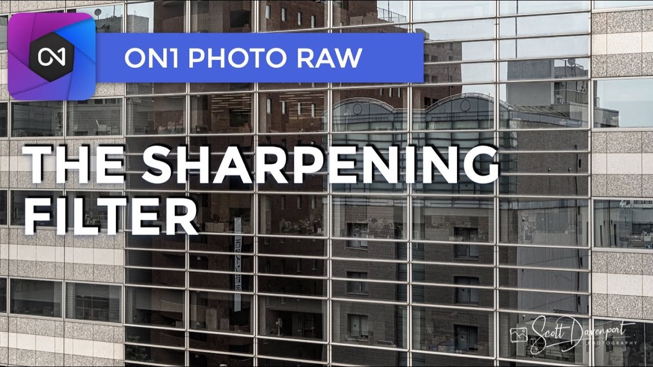 The Sharpening Filter - ON1 Photo RAW 2021