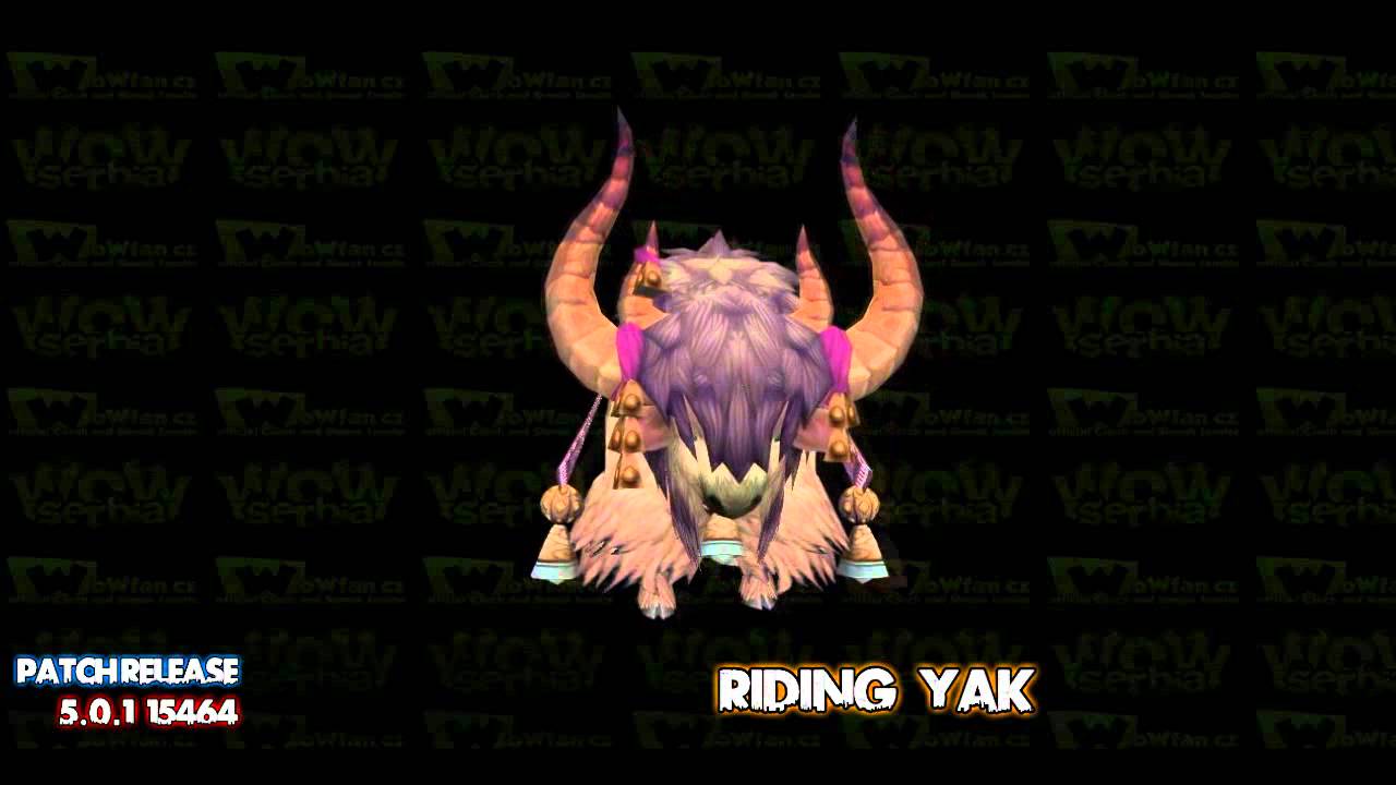 Pandaria Mounts