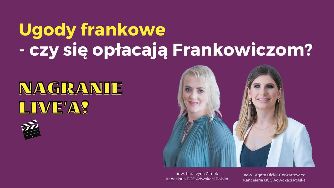 Ugody frankowe  - czy się opłacają Frankowiczom?