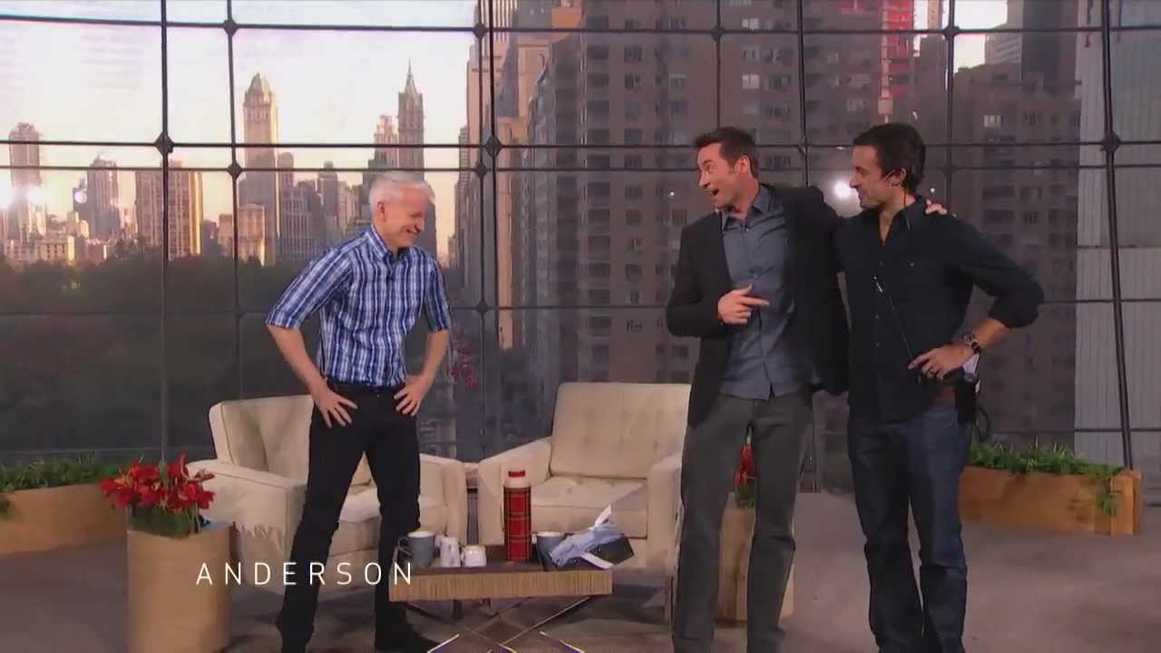 Hugh Jackman's Twin Works at 'Anderson'