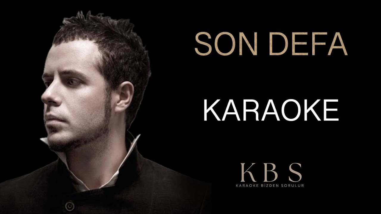 Emre Aydın - Son Defa | (Akustik Karaoke)