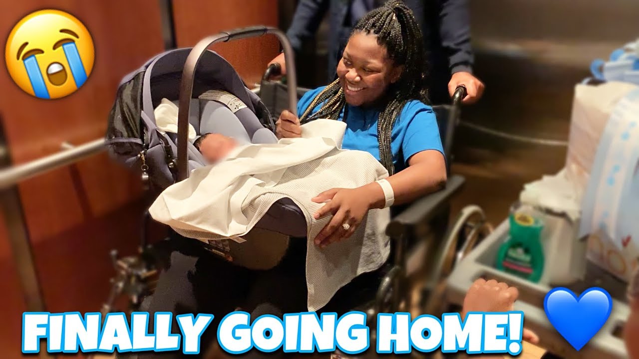 FINALLY TAKING BABY KASEN HOME FOR THE FIRST TIME! **SO EMOTIONAL**