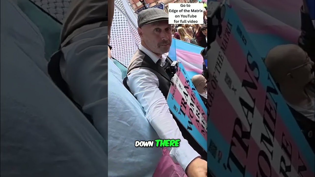 Драматичный протест на Trans Pride #shorts