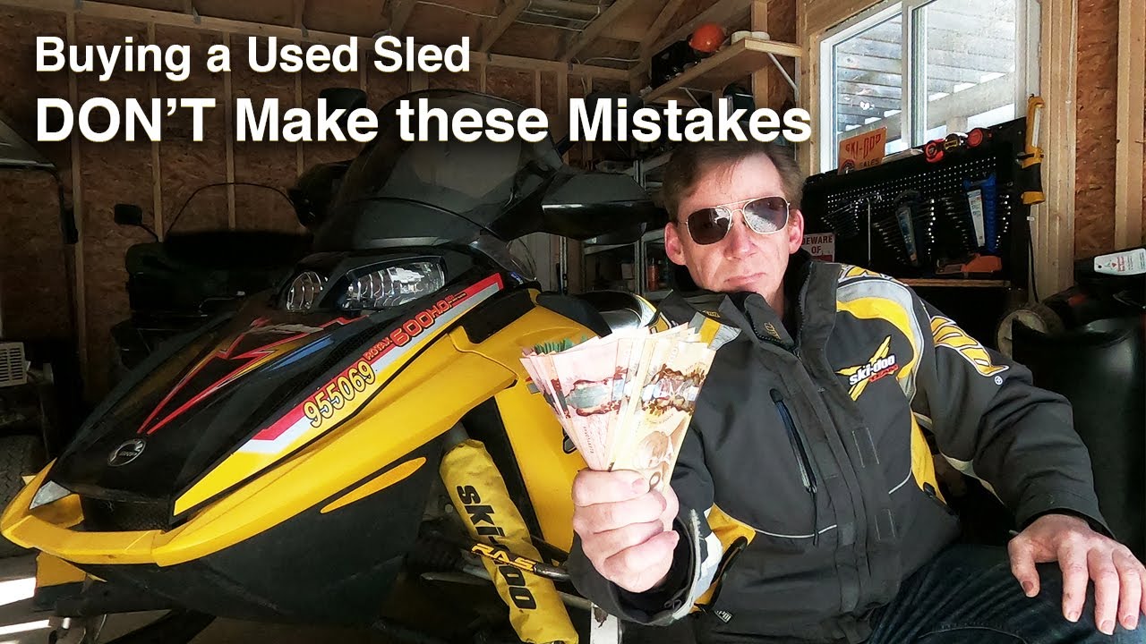 Buying a Used Snowmobile - Don't Make These Mistakes!