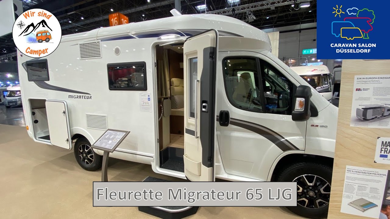 Vorstellung des neuen Fleurette Migrateur 65 LJG auf dem Caravan Salon 2020