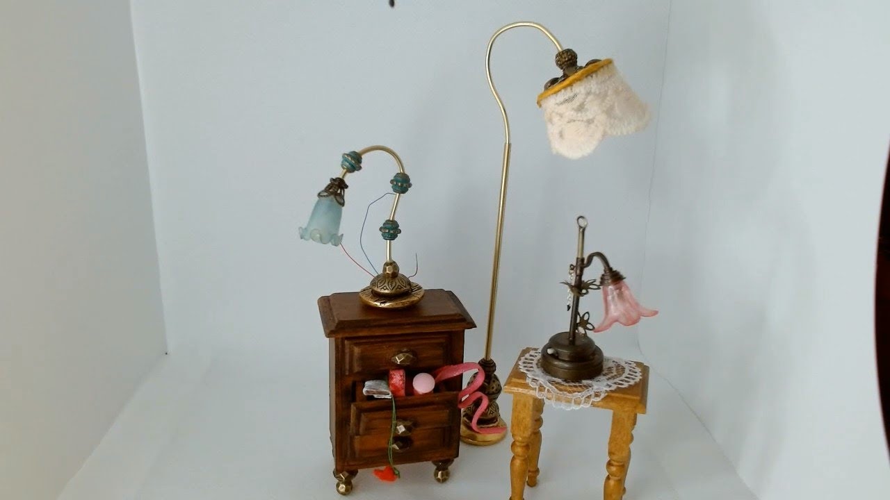 DIY Miniature Lamps and Lights That Work!! |1:12 Miniatures