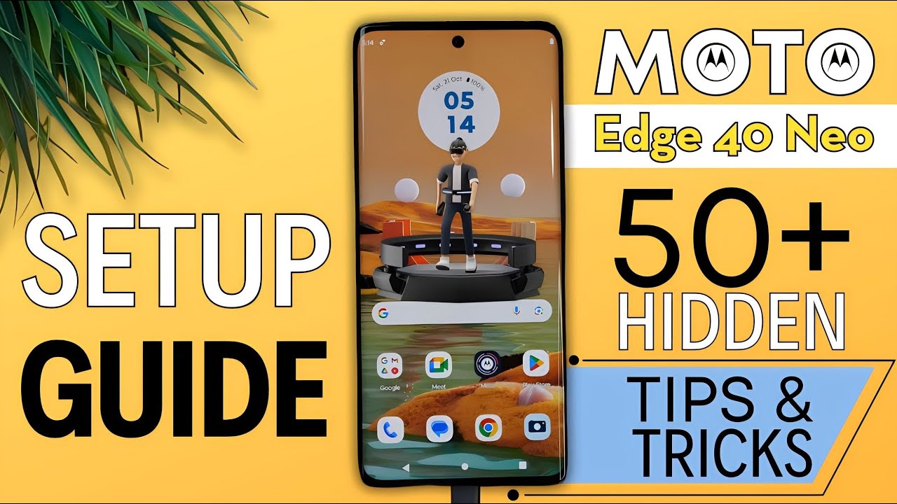 Moto Edge 40 Neo Tips & Tricks || Hidden Features || 50+ Hidden Tricks #motoedge40neo