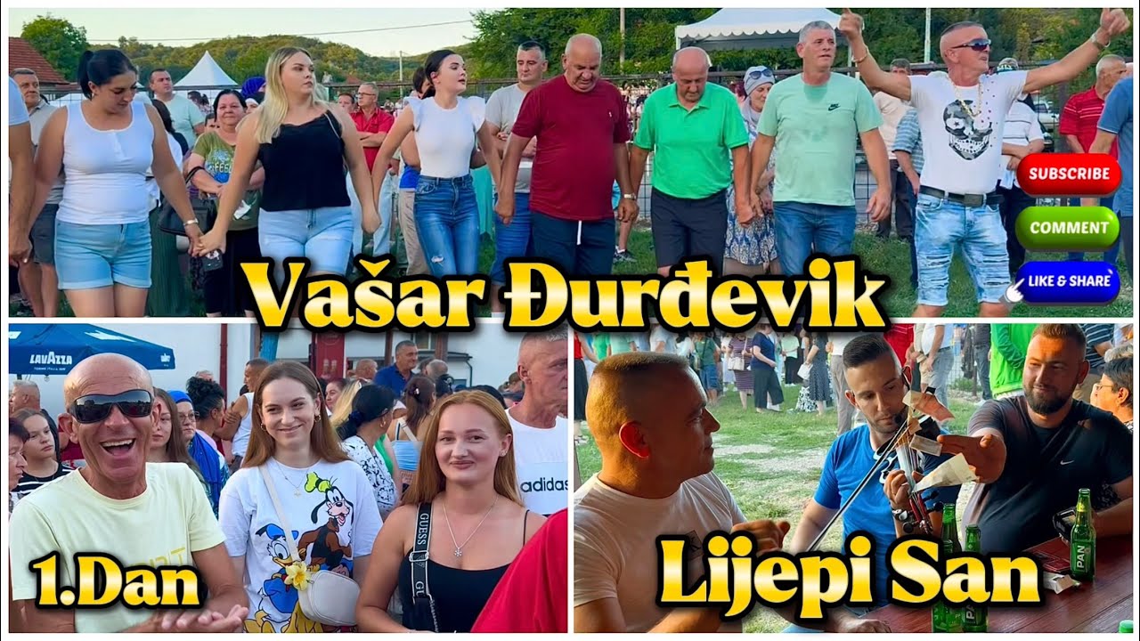 Vašar ĐURĐEVIK prvi dan Muz; Lijepi San 19.07.2025