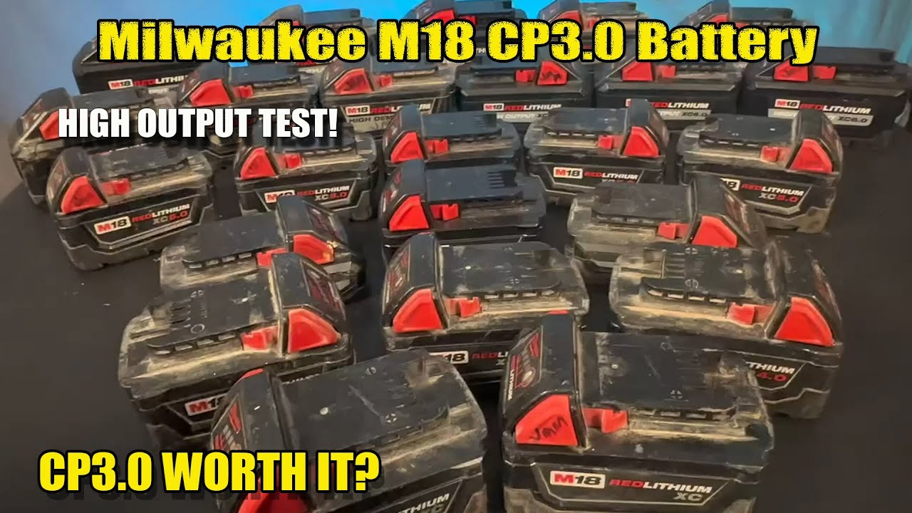 Milwaukee M18 CP3.0 Battery Review | High Output Test – Worth the Upgrade?