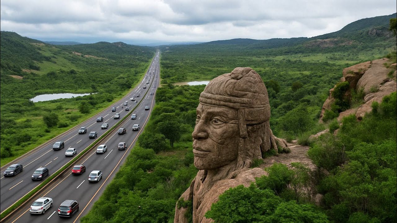 CABEZA PREHISPANICA EN PLENA CARRETERA #jaliscodesconocido #urbex
