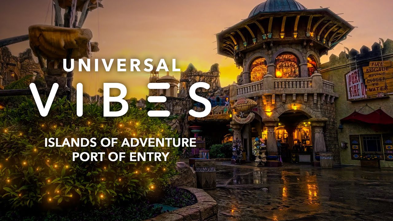 Sunrise at Islands of Adventure’s Port of Entry | Universal Vibes
