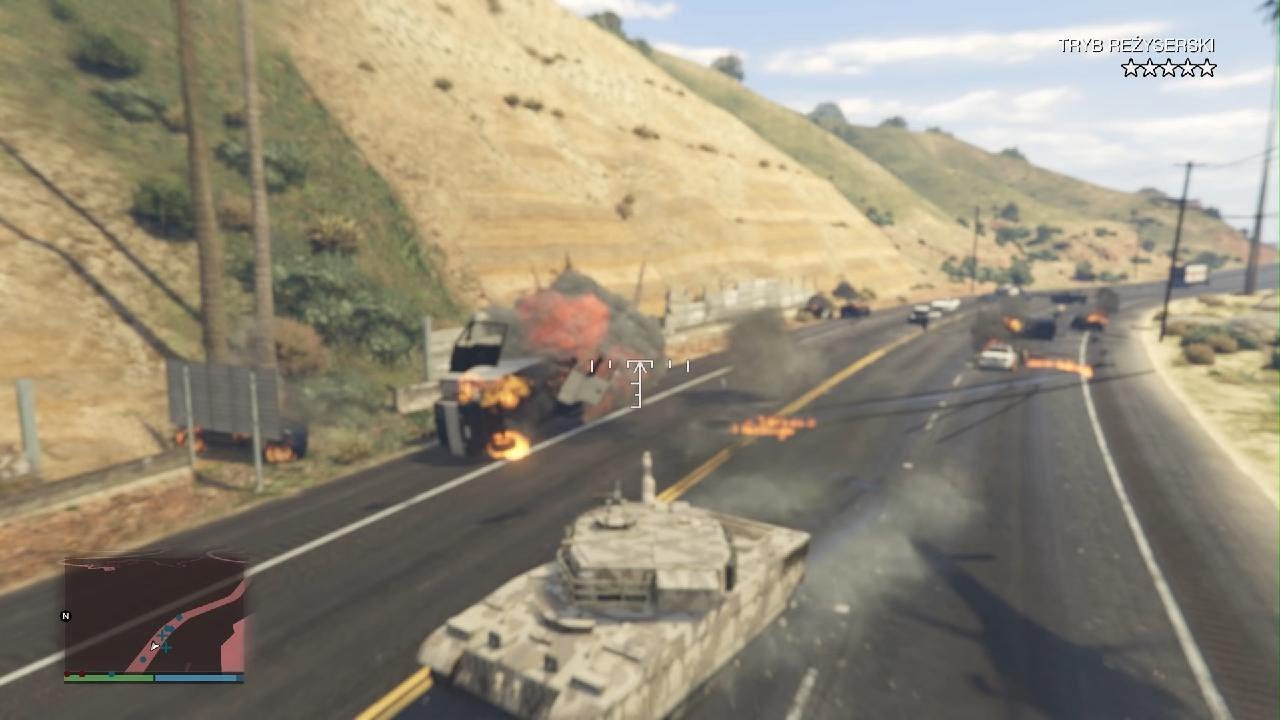 gta 5 5 gwiazdek w trybie reżyserskim