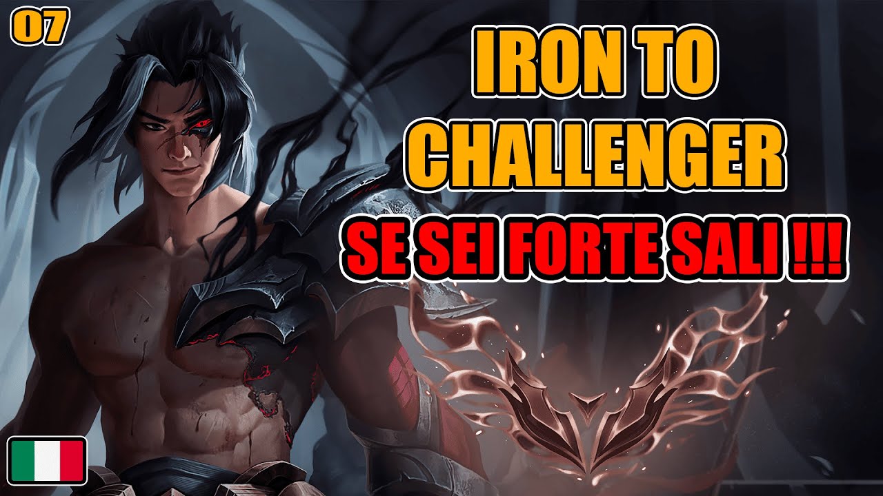 Iron to Challenger – Se sei forte sali | Kayn Jungle SPIEGATO BENE #07