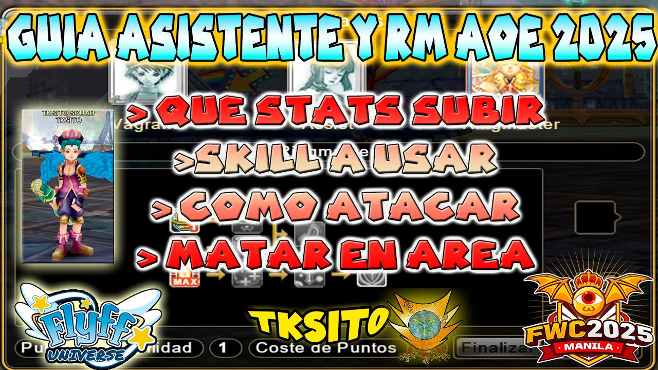 🧙‍♂️GUIA de ASISTENTE y RM AOE 2025 EN FLYFF UNIVERSE